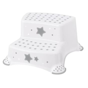 Dupla lépcső a WC-hez / mosdóhoz "Stars", Cosmic fehér kép