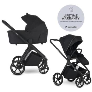 EASYWALKER Kombinált babakocsi Zoey Go Pure Black kép