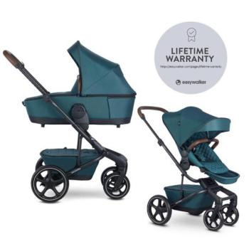 EASYWALKER Kombinovaný babakocsi Harvey5 Premium 2v1 Jade Green LITE RWS kép