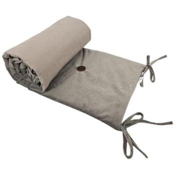 EKO Rácsvédő kiságyhoz pamut Velvet Dark Beige 180cm kép
