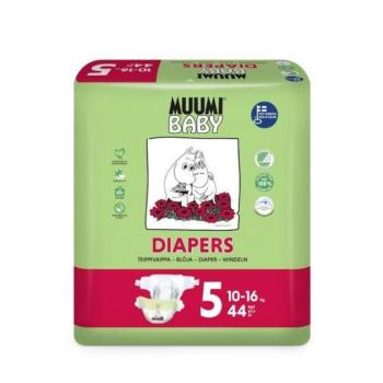 Eldobható pelenkák 5 Maxi + 10-16kg 44db Baby Muumi kép