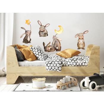 ELIS DESIGN rodinka zajíčků nálepky kép