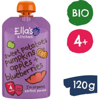 Ella's Kitchen BIO édesburgonya, sütőtök és alma (120 g) kép