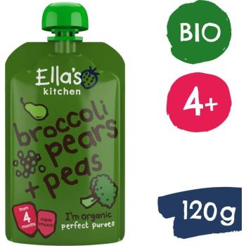 Ella's Kitchen BIO körte, borsó és brokkoli (120 g) kép