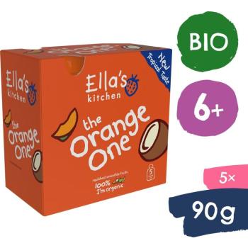 Ella's Kitchen BIO Orange One - gyümölcspüré mangóval 5× 90 g kép