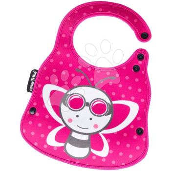 Előke és cumisüvegtartó Méhecske Baby Bib & Bottle Holder toTs-smarTrike rózsaszín 0 hó-tól kép