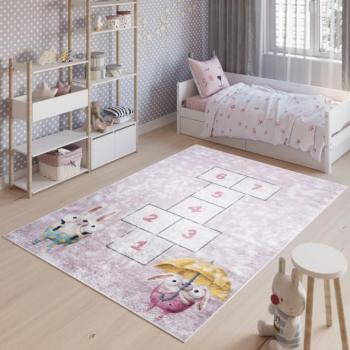 Emma Gyerekszőnyeg Cuki állatkák Szélesség: 80 cm | Hossz: 150 cm kép