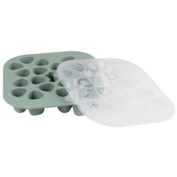 Ételadagoló Tiny Silicone Multiportions Sage Green Beaba 20x35 ml zöld kép
