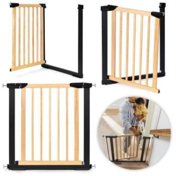 Fa biztonsági korlát lépcsőhöz 74-80 cm