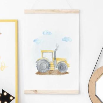 Gyerekszoba poszter, traktor motívummal kép