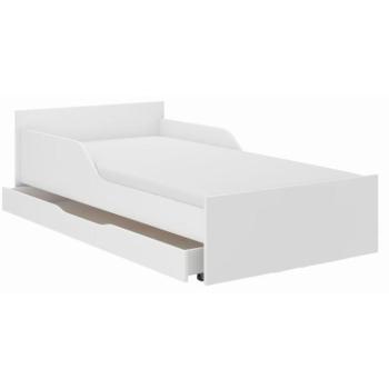 Fehér gyerekágy PUFI fiókkal - 180x90 kép