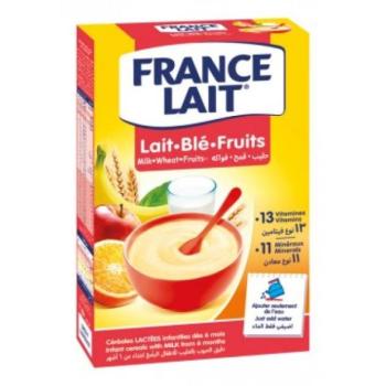 France Lait Búzatejes gyümölcskása 250g kép
