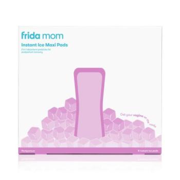 FRIDA MOM Ice Maxi nedvszívó hűtőpárna + eldobható szülés utáni bugyi kép