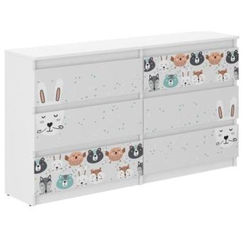 Gyerek komód R-140 - ÁLLATOK kép