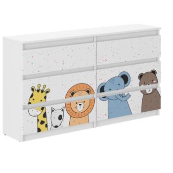 Gyerek komód R-140 - MINI ZOO