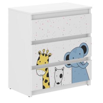 Gyerek komód R-3 - MINI ZOO kép