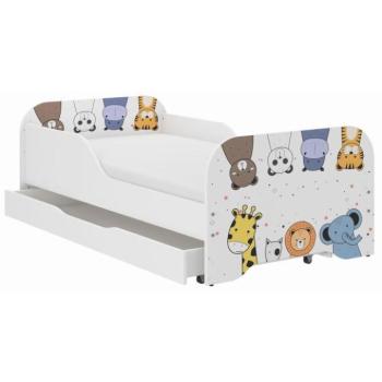 Gyerekágy MIKI fiókkal - 160x80 MINI ZOO kép