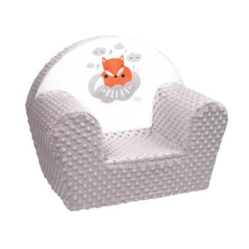 Gyerekfotel Minky New Baby Róka szürke kép