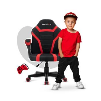 Gyermek gamer szék , gyerekeknek , RED MESH kép