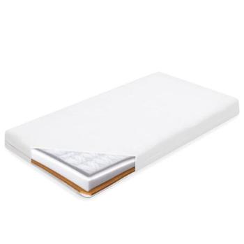 Gyermekmatrac New Baby STANDARD 120x60x11 cm hajdina-hab-kókusz fehér kép