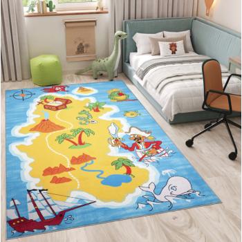 Gyermekszőnyeg FLANNEL - kalózsziget Szélesség: 200 cm | Hossz: 300 cm kép