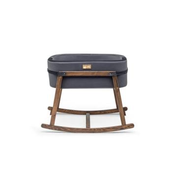 Hanah Home BlackWalnut Hier bölcső - fekete, dió