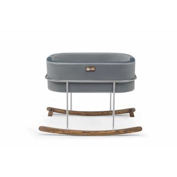 Hanah Home Bölcső Grey Chrome Hier Metal - Szürke, Króm kép