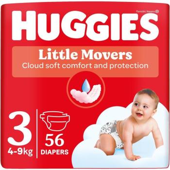 HUGGIES Little Movers 3 Jumbo (56 db) kép
