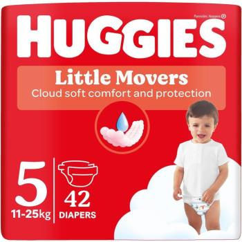 HUGGIES Little Movers 5 Jumbo (42 db) kép