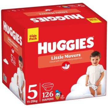 HUGGIES Little Movers, 5-ös méret (126 darab) kép