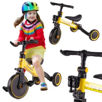 Ikonka Trike Fix Mini 3in1 Terepjáró Tricikli - Sárga kép