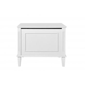 Fehér szekrény - art deco stílusú láda - BIANKA kép