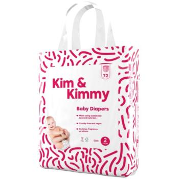 Kim & Kimmy Diapers, 2 (72 db)