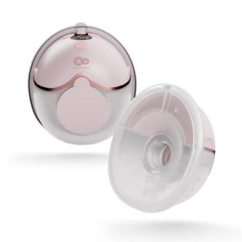 KINDERKRAFT Anyatej mellszívó Single Hands-free Mamaflow Pink kép