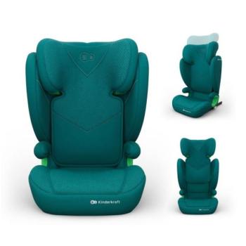 KINDERKRAFT Junior Fix 2 Plus autósülés (100-150 cm) Zöld kép