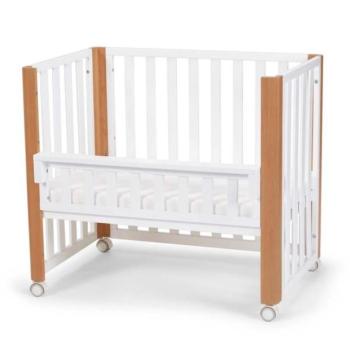 KINDERKRAFT SELECT Fa Koya fa kiságy járóka funkcióval, matraccal együtt White, Premiu kép