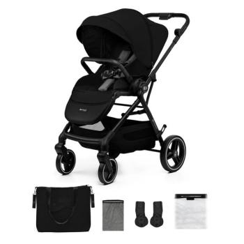 KINDERKRAFT SELECT Sport babakocsi Yoxi Pure Black kép