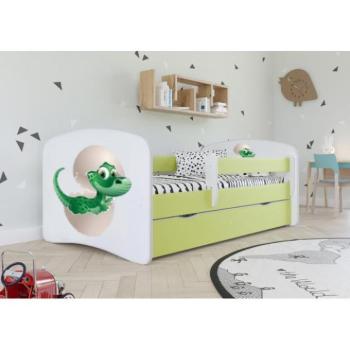Gyerekágy, dínó motívummal - Babydreams 140x70 cm kép