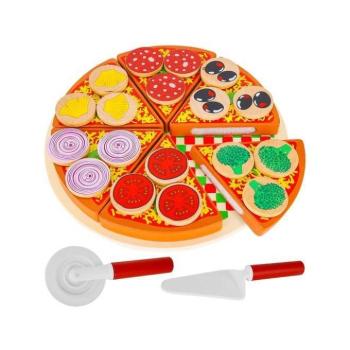 Tépőzáras fa pizza kép