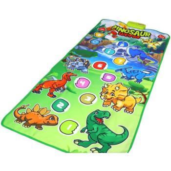 LEAN Toys 17680 Dinoszaruszos interaktív tánc- és oktatószőnyeg hangokkal kép