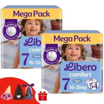 Libero Comfort Mega Pack Pelenkacsomag 16-26kg Junior 7 (108db) +... kép