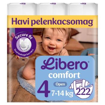 Libero Comfort Mega Pack Pelenkacsomag 7-14kg Maxi 4 (222db) kép