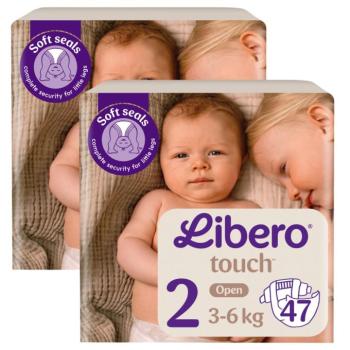 Libero Touch Nadrágpelenka 3-6kg Newborn 2 (94db) kép