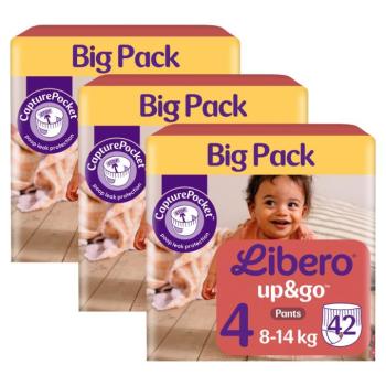 Libero Up&Go Bugyipelenka 8-14kg Maxi 4 (3x42db) kép