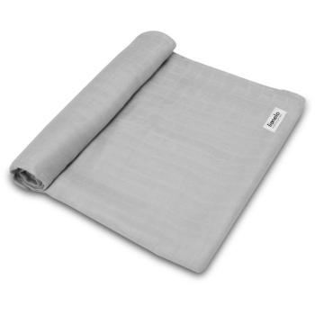 Lionelo Bamboo Swaddle Bambusz pelenka - Grey Stone kép