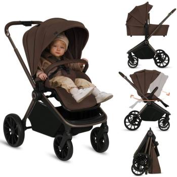 Lionelo Mika Plus 2in1, Mocha Mousse kép