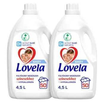 Lovela Baby Hipoallergén folyékony Mosószer színes ruhákhoz 2x4,5... kép