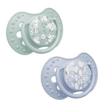 LOVI Szilikon dinamikus cumi 0-6m 2db Blossom kép