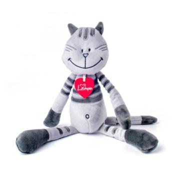 Lumpin Male Matteo, közepes - szürke (38 cm) kép