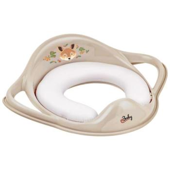 Maltex WC szűkítő fogantyúkkal puha The Nature Buddies Róka - Bézs kép